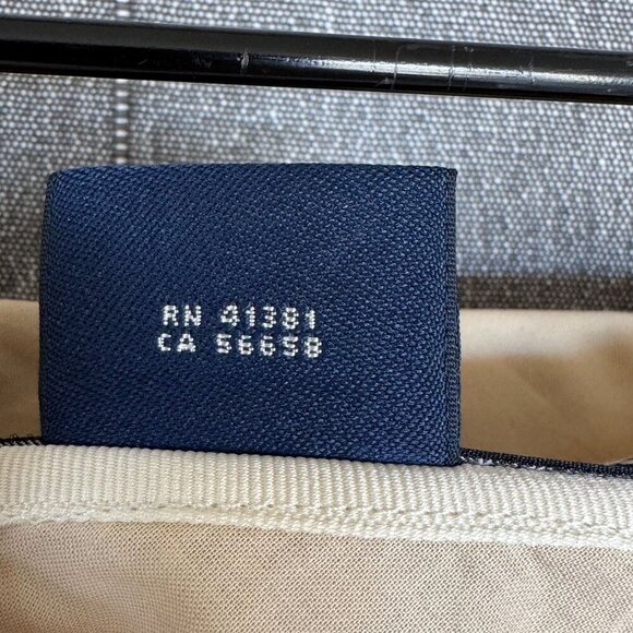 Ralph Lauren Sport Light Tan 100% Cotton Pleated A Line Short Skirt Size 14 - Picture 13 of 13